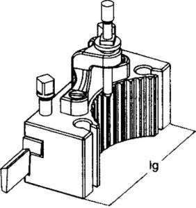 Abstechstahlhalter Gr.B SRW