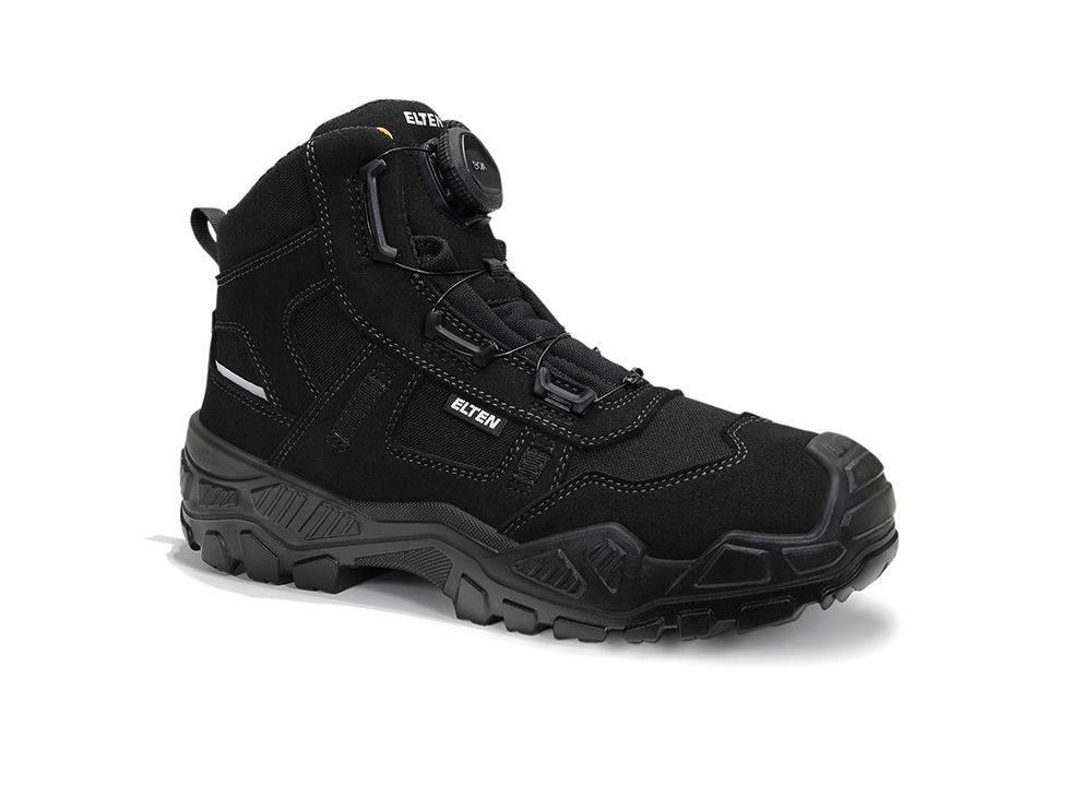 ELTEN MIKE BOA Sicherheitsstiefel Mid S3S ESD, Schwarz, Gr. 46