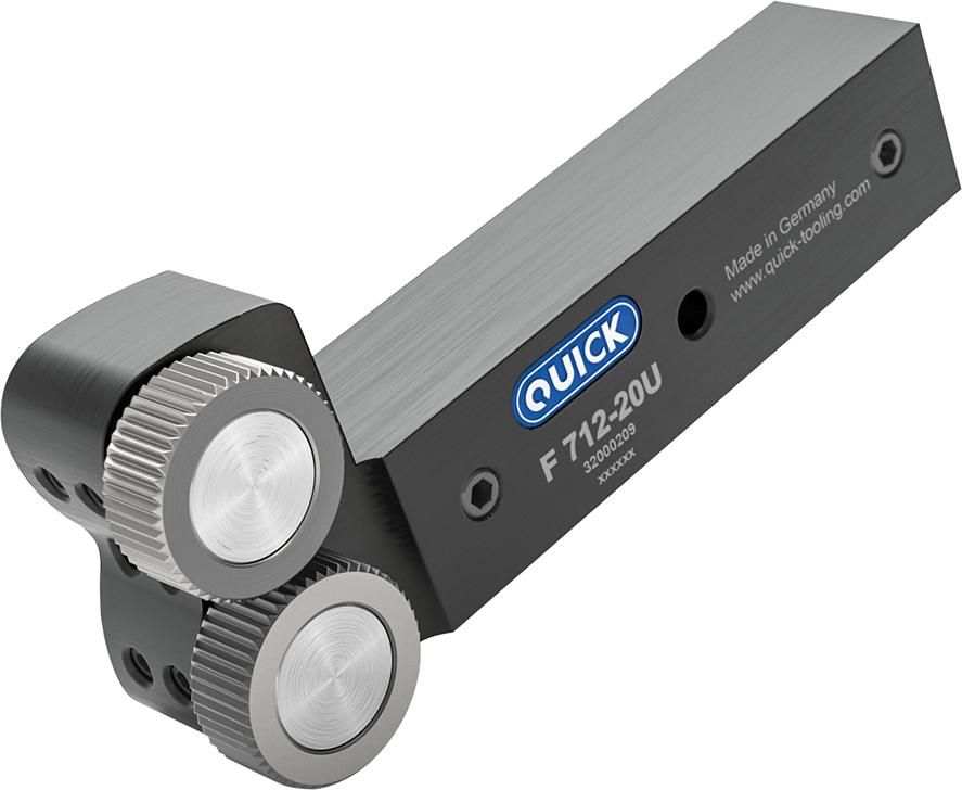 Rändelformwerkzeug QUICK F712-08U-LD für Rändel 9,8x3,5x6A7,5