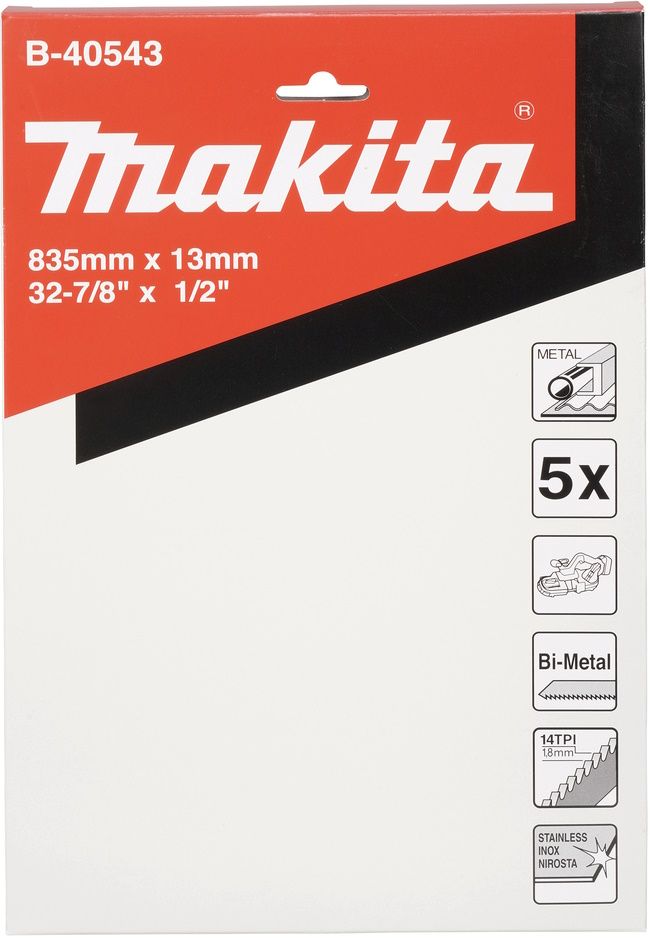 MAKITA Bandsägeblatt, (VE: 5 Stück)