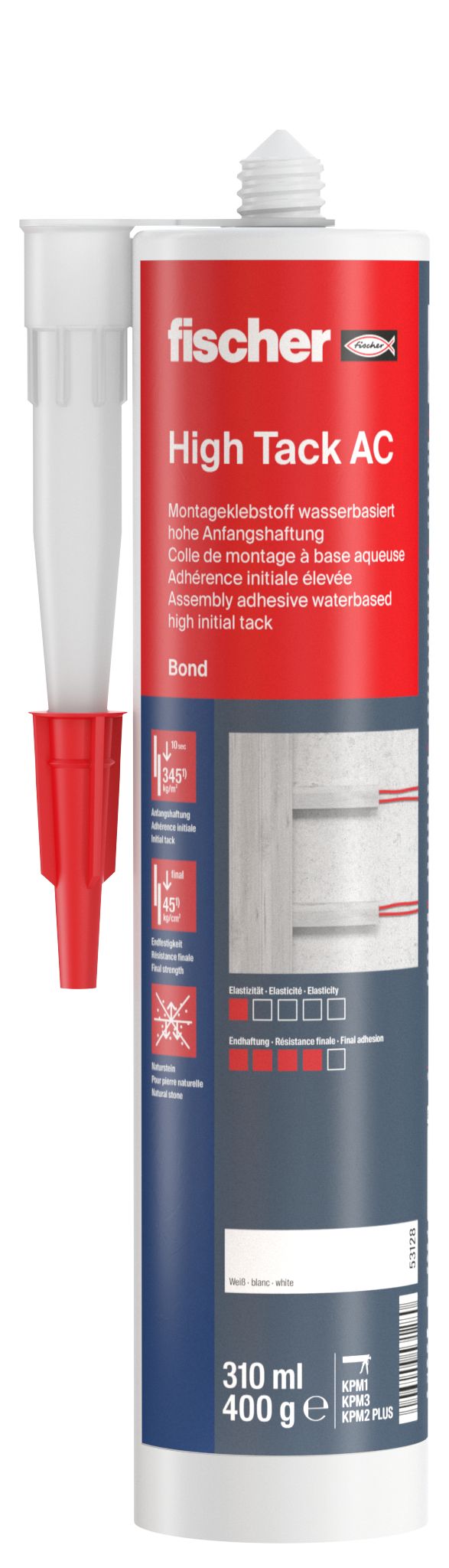 Fischer High Tack AC 310 weiß