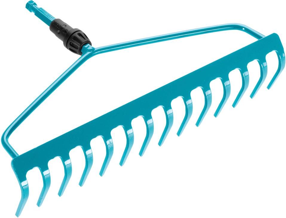 CS.-Bügelrechen 14 Zinken, 36 cm breit Gardena