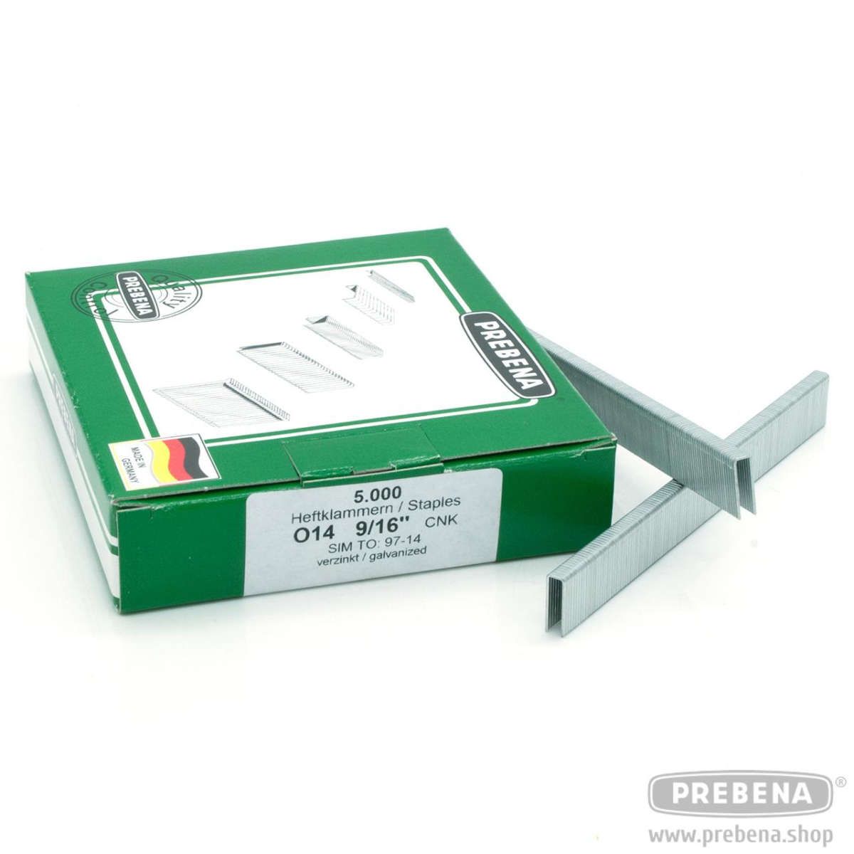 O14CNK Heftklammern verzinkt