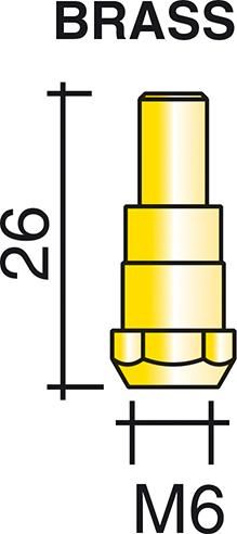 Düsenstock ERGOPLUS MB 24, M6 x 26 mm