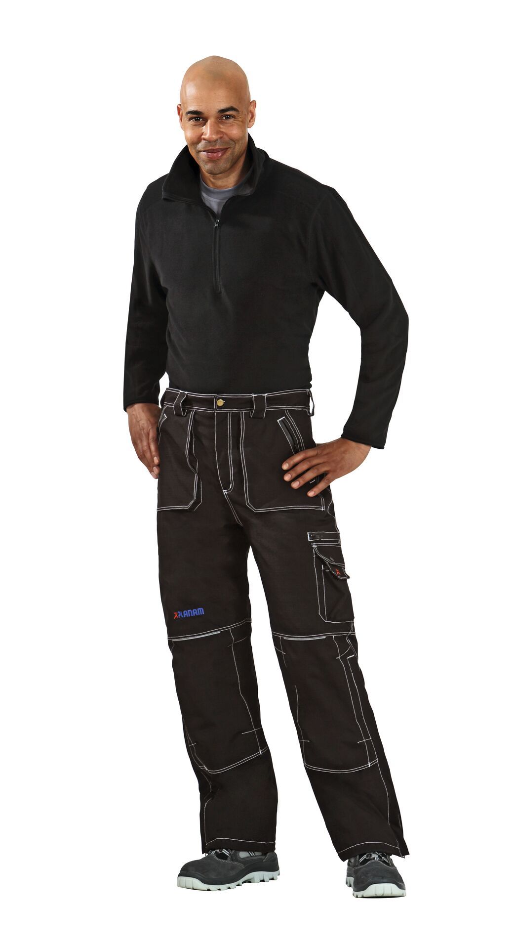 Planam Basalt Winterhose Basalt, Outdoor schwarz Gr. S