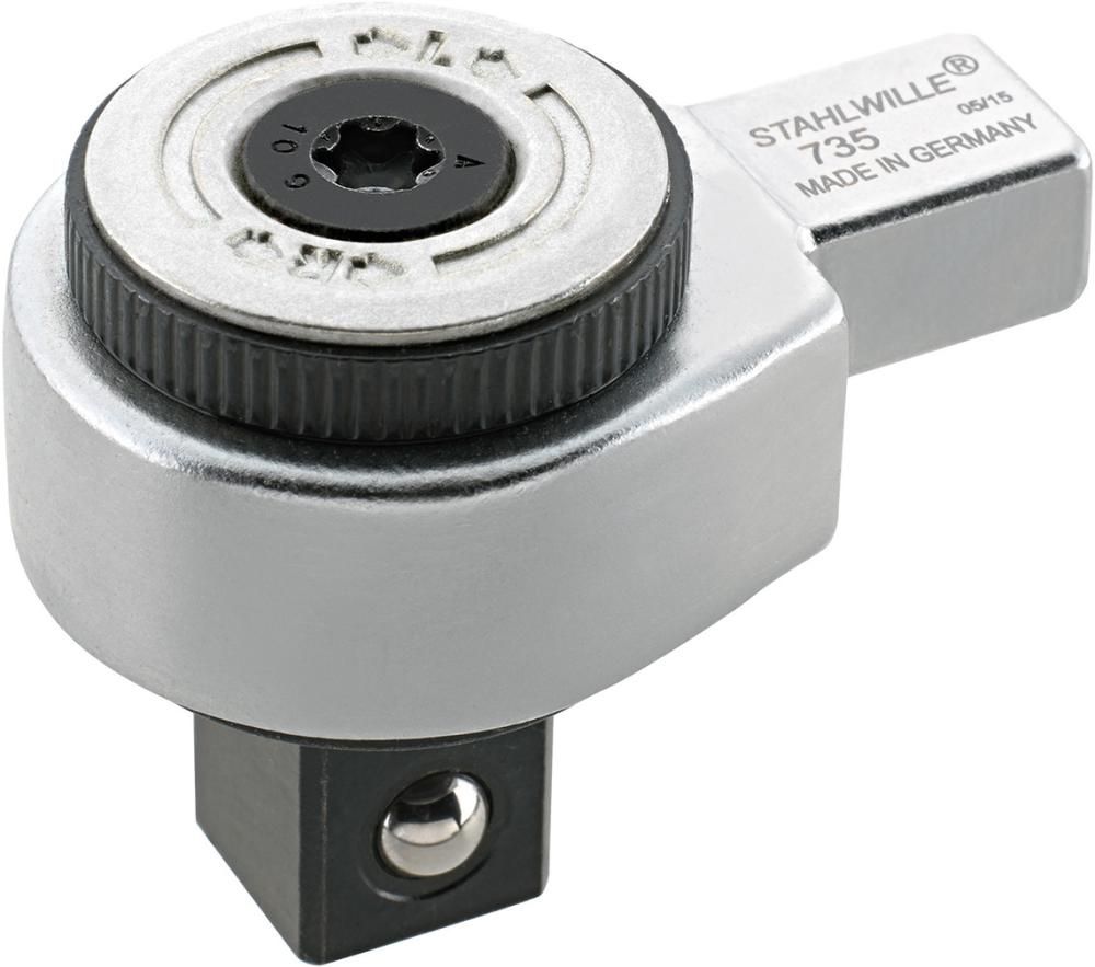 STAHLWILLE Einsteck-Umschaltknarre 1/2" 9x12mm