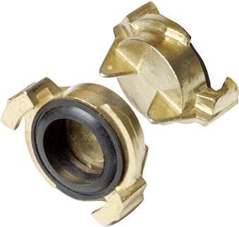 Schnell-Blindkupplung Messing