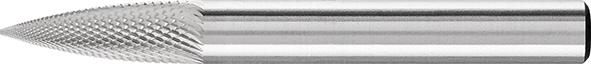 Frässtift HM Spitzbogenform 0618 MICRO 6mm 6x18mm Pferd