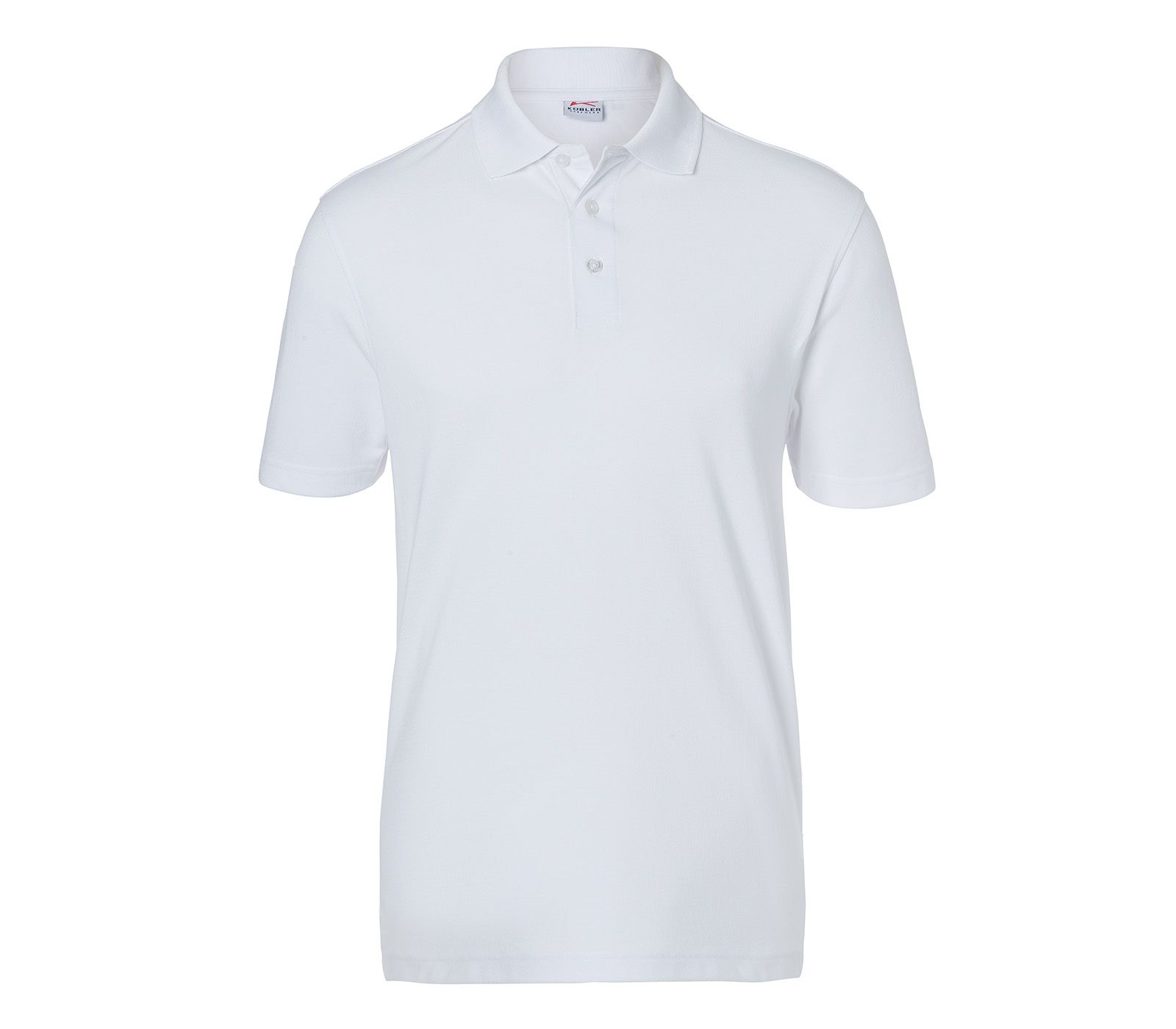 KÜBLER SHIRTS Polo weiß Gr. XS