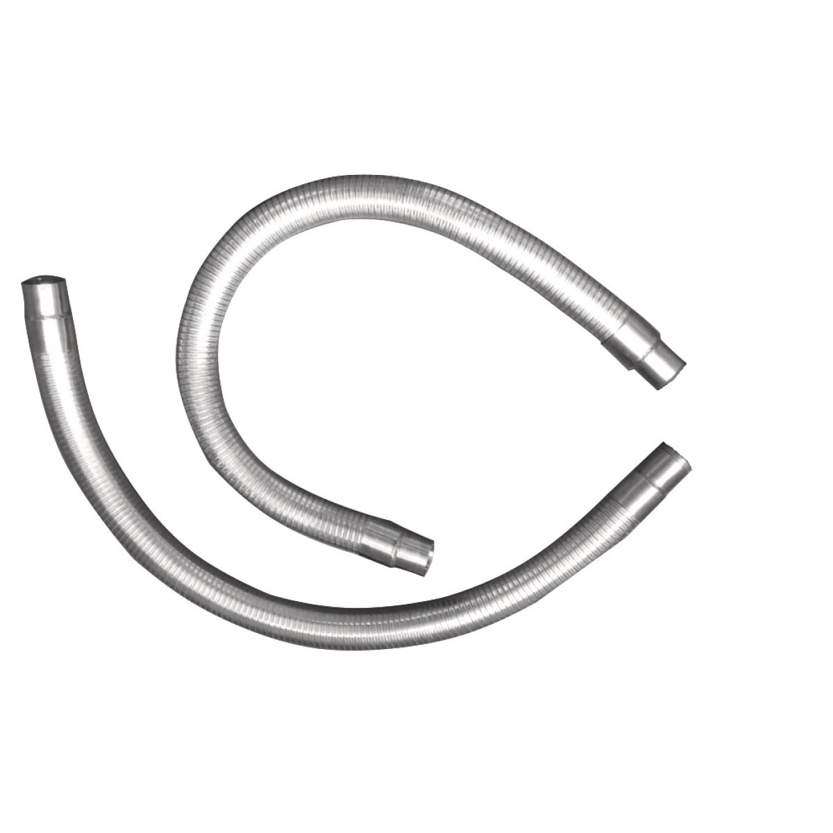 Absaugrohr Metallkraft flexibel, 2-teilig