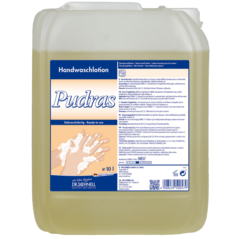 PUDRAS Kanister 10 Liter