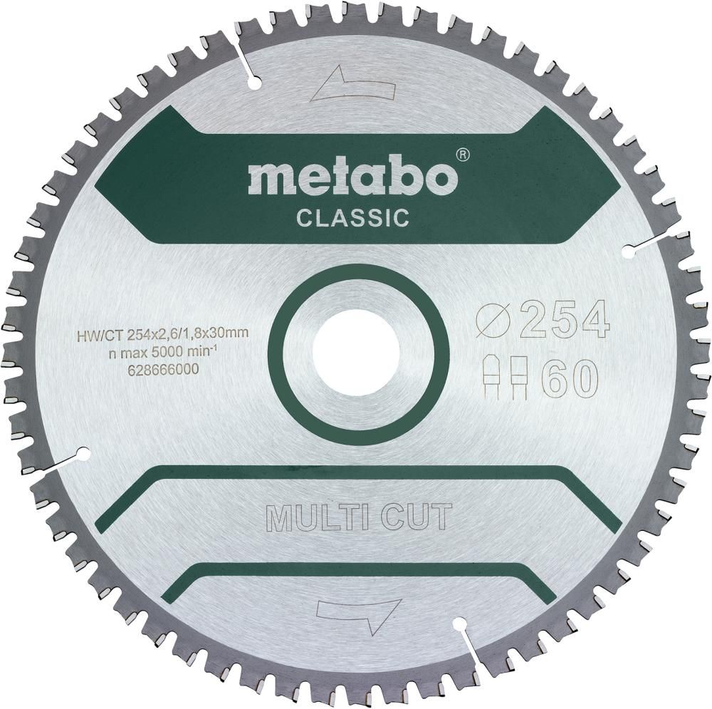 Kapp- und Gehrungssäge KGSV 254 MC Metabo Karton