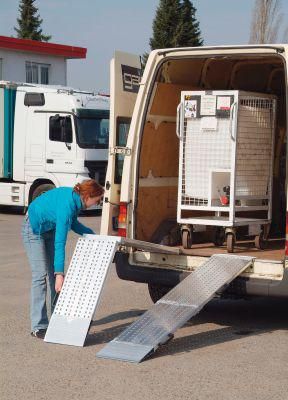 Verladeschiene-Aluminium L2000xB400 mm faltbar Tragkraft 400kg/Paar