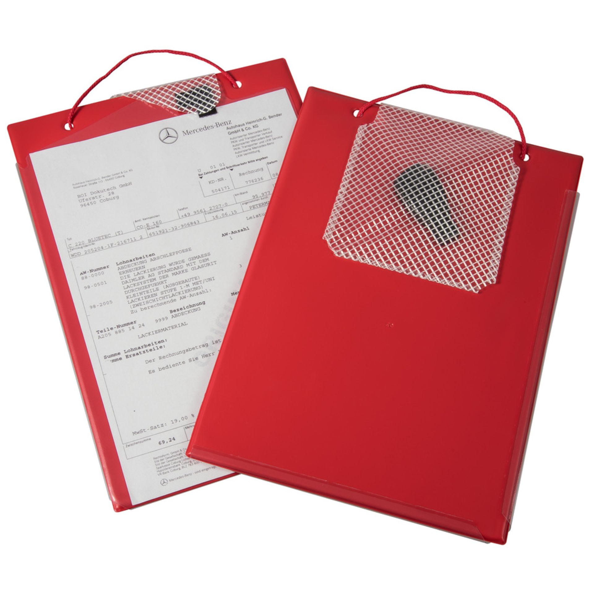 Auftragstasche Edge A4 rt