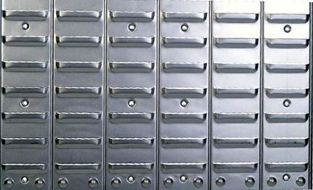 Metallschlitzwand für Sichtlagerkasten Gr.1-4 B630xT15xH380 mm