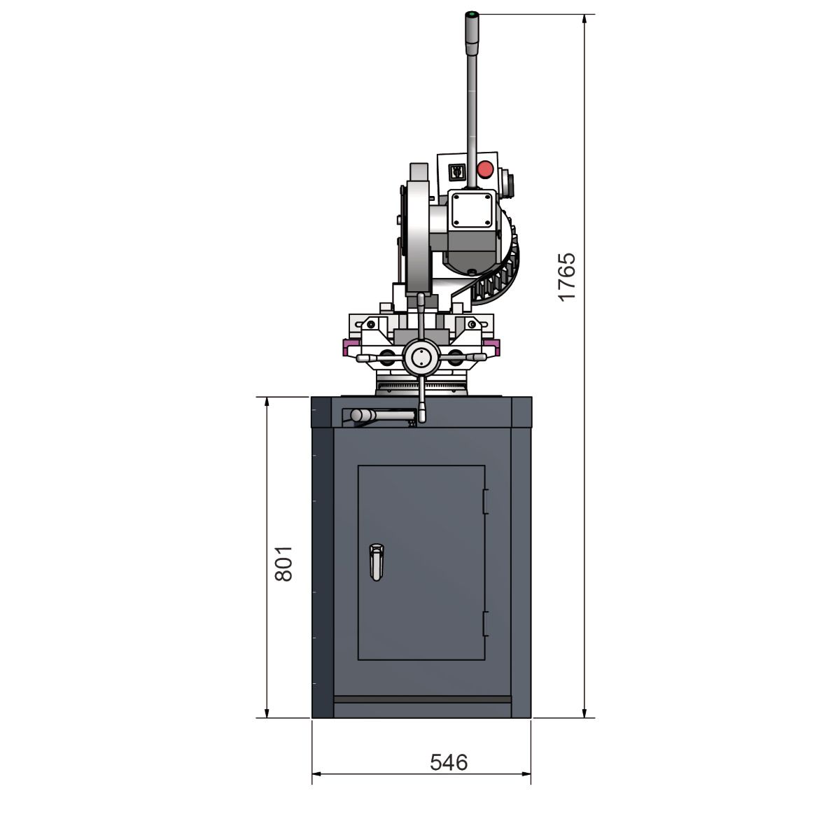 Manuelle Metallkreissäge Optimum OPTIsaw CS 315