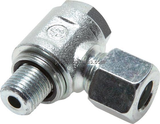 Winkel-Schott-Verschraubung 6x4mm, PA