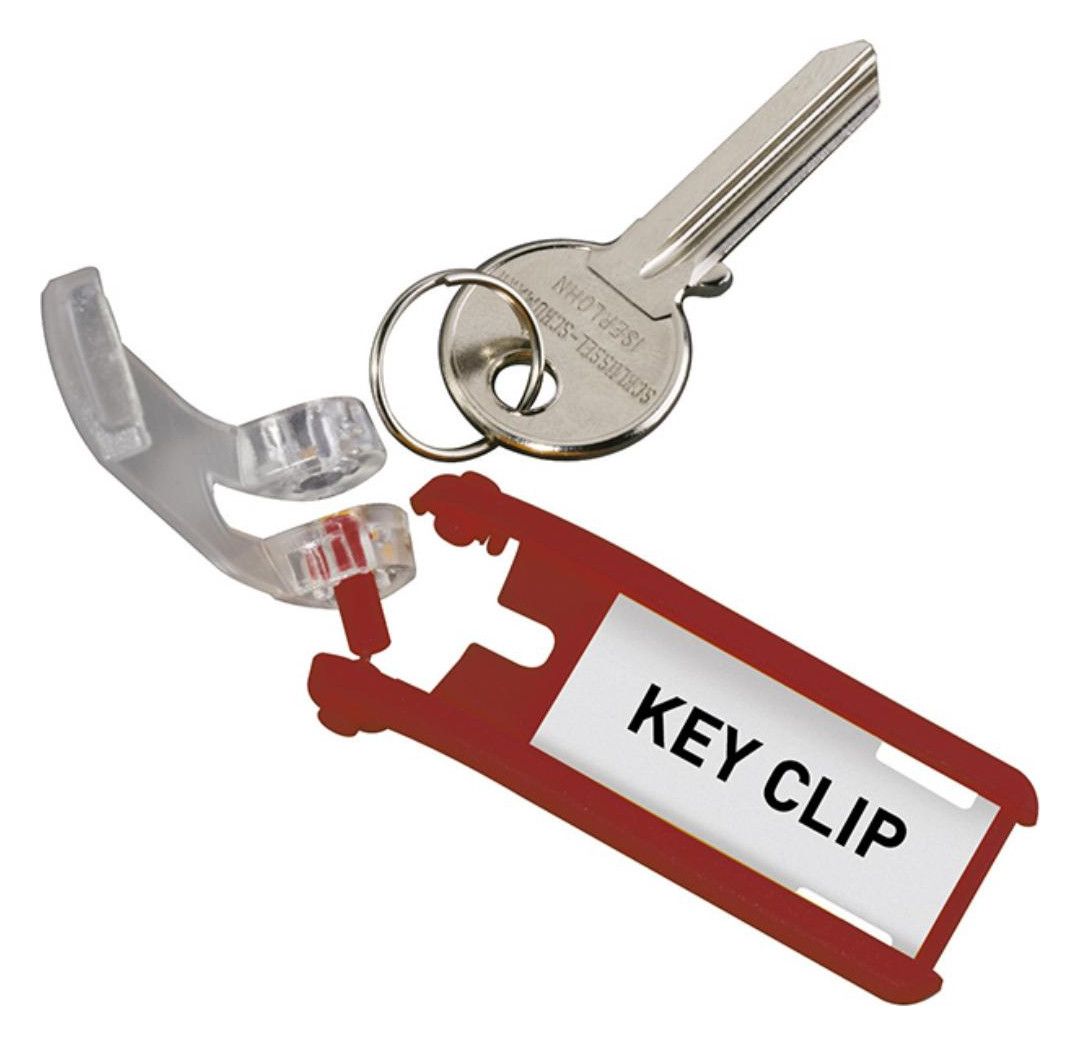 DURABLE Schlüsselanhänger, "KeyClip"