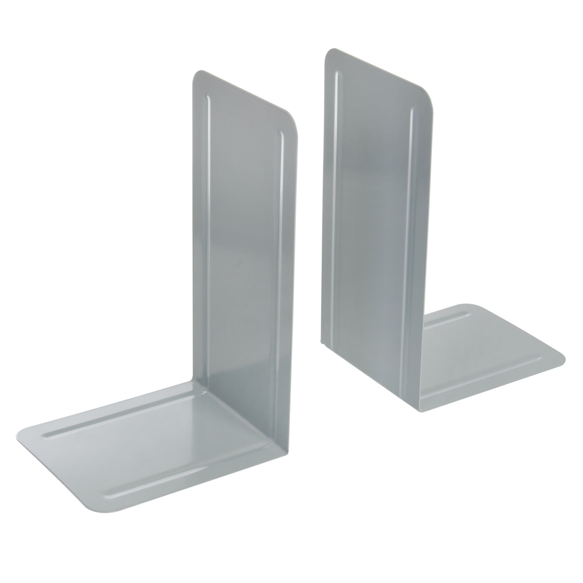 Buchstütze 127x240x145mm grau 2 St.