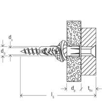 Universaldübel UX 10x60 R (50)