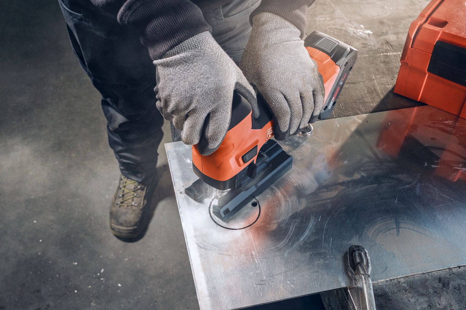 FEIN Akku-Stichsäge für Metall und Holz 26 mm Hub F-IRON Jig 26 AS