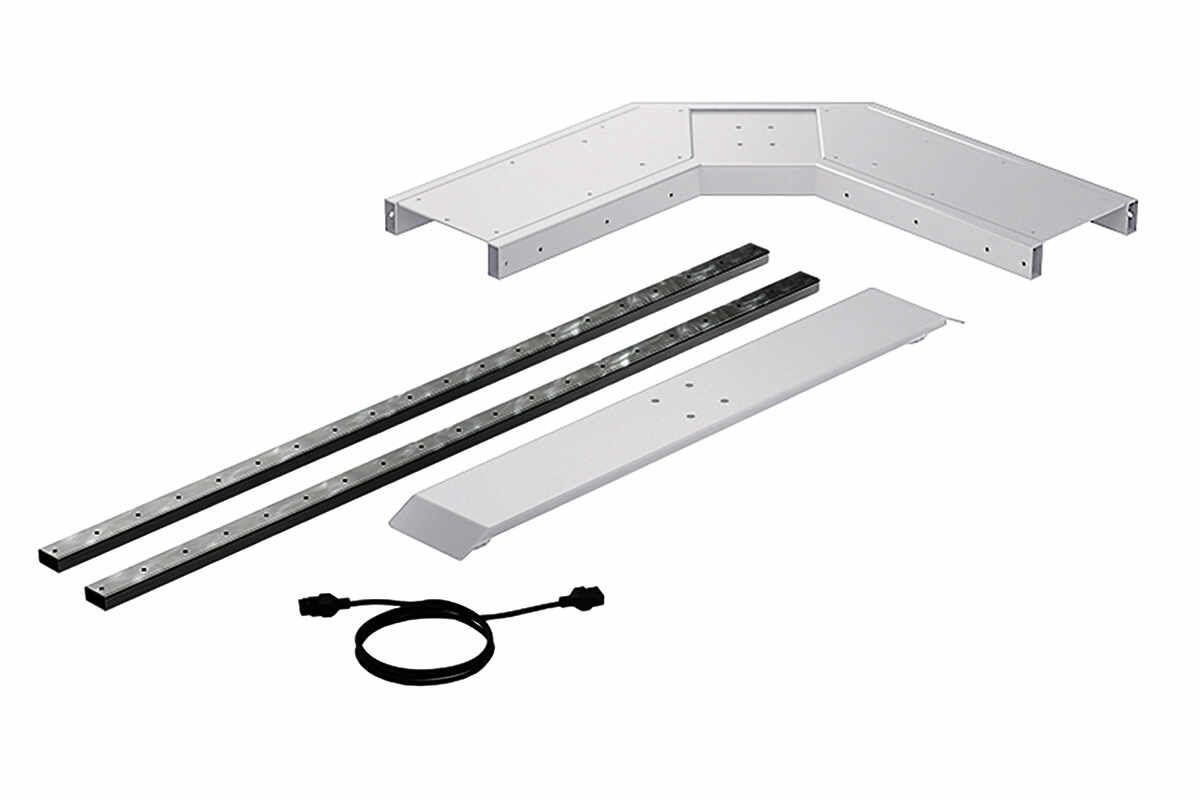 LegaDrive Systems Gestell-Modul 90°-Winkel, weiß