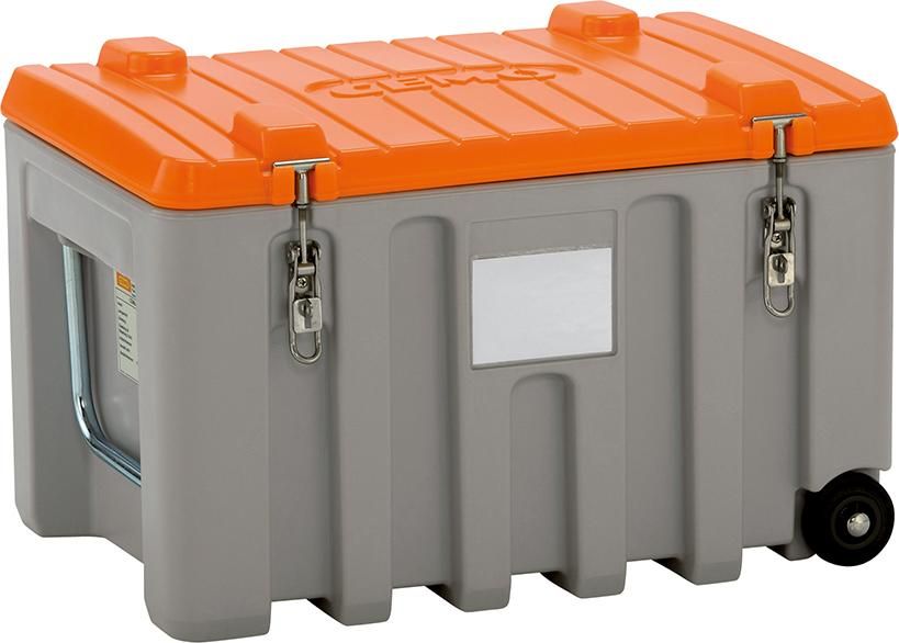 Werkzeugbox CEMbox 150 l B800xT600xH530 mm grau/orange Trolly