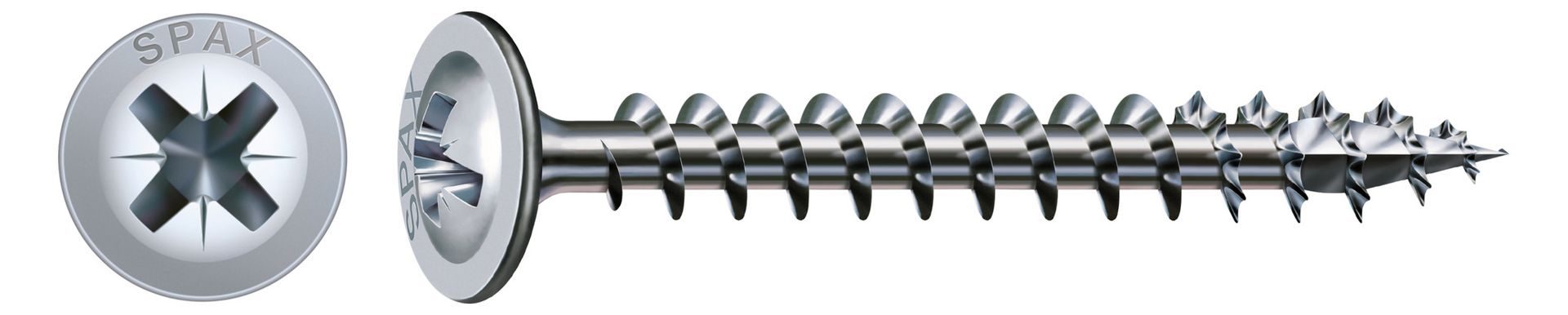 SPAX Universalschraube, Rückwandkopf