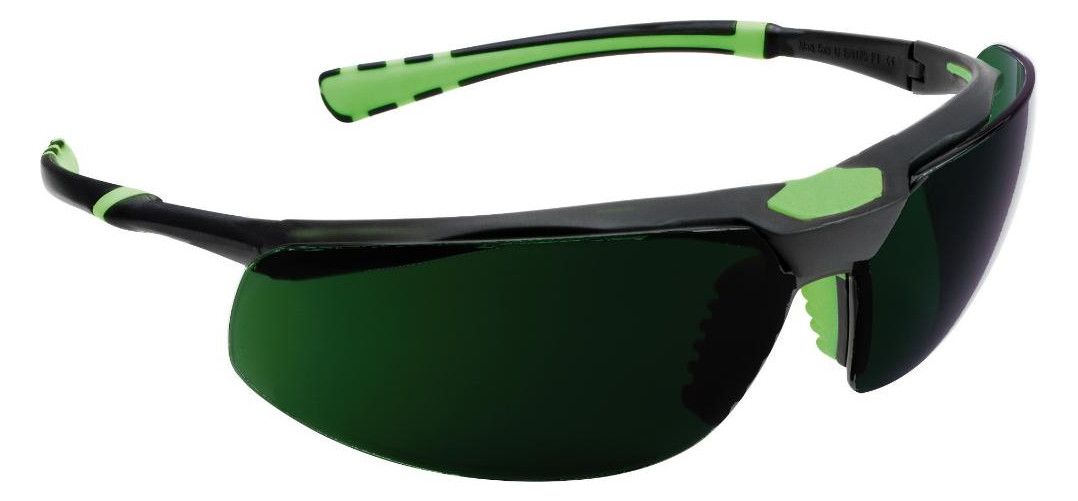 FORTIS Schweißerbrille, schwarz/gelb