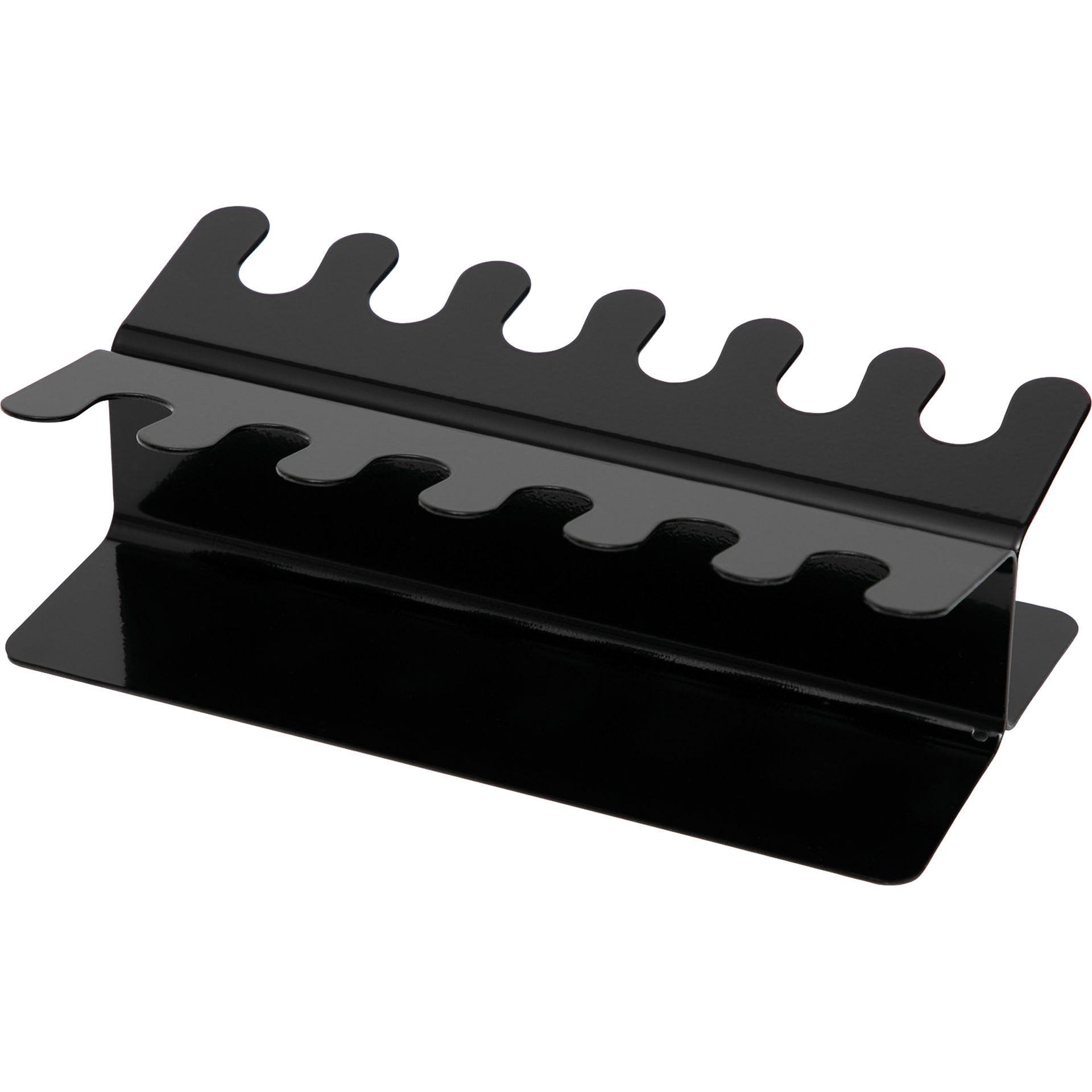 Stempelträger 12fach gerade Metall schwarz