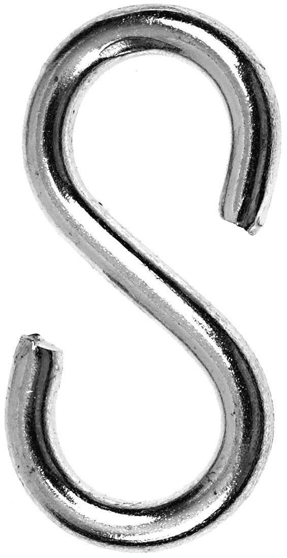 S-Haken Art. 45 Eisen verzinkt 3,0 x 30 mm