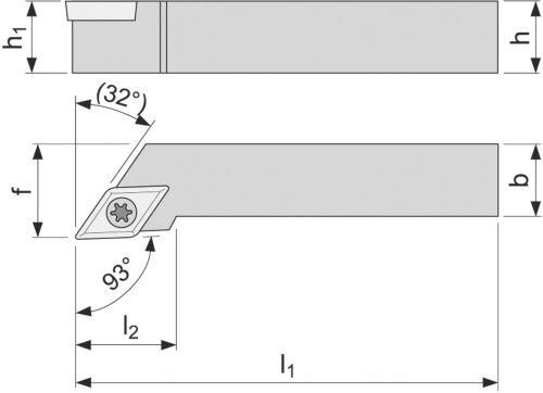ISO-Klemmhalter SDJCR 2020 K 11 FORMAT