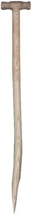 Damenspatenstiel T Esche 930/36mm damfgebogen