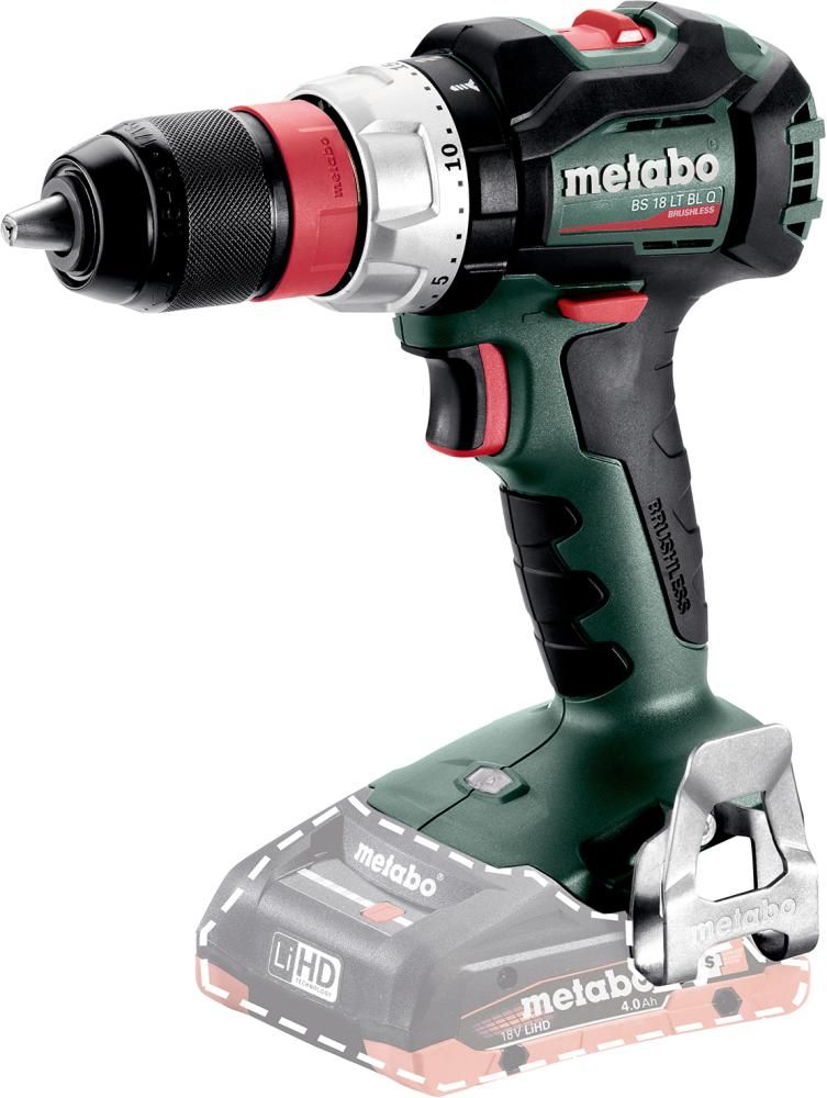 Akku-Bohrschrauber solo BS 18 LT BL Q Metabo ohne Akku ohne Ladegerät metaBOX