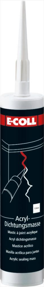 Acryl-Dichtungsmasse 310ml weiß (F) E-COLL