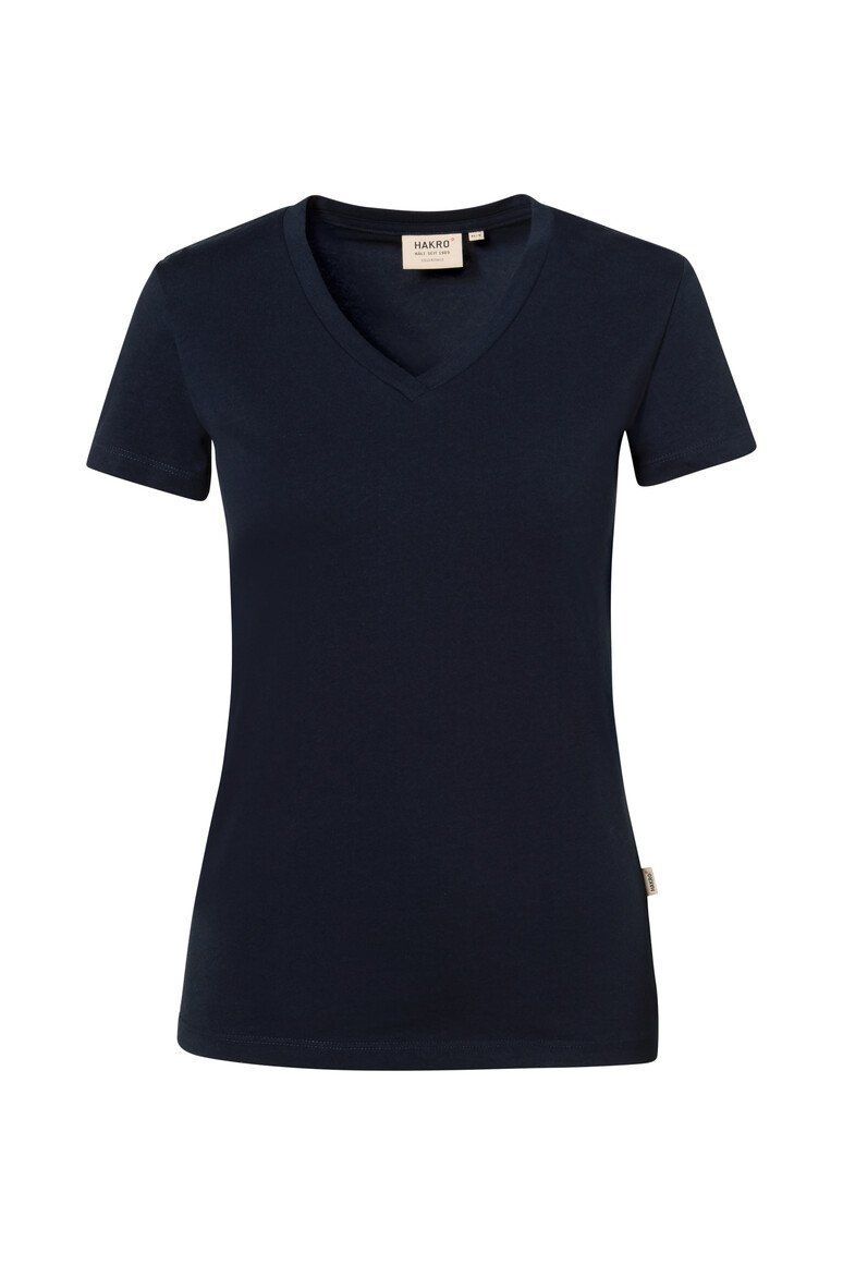 HAKRO Damen V-Shirt Stretch 172