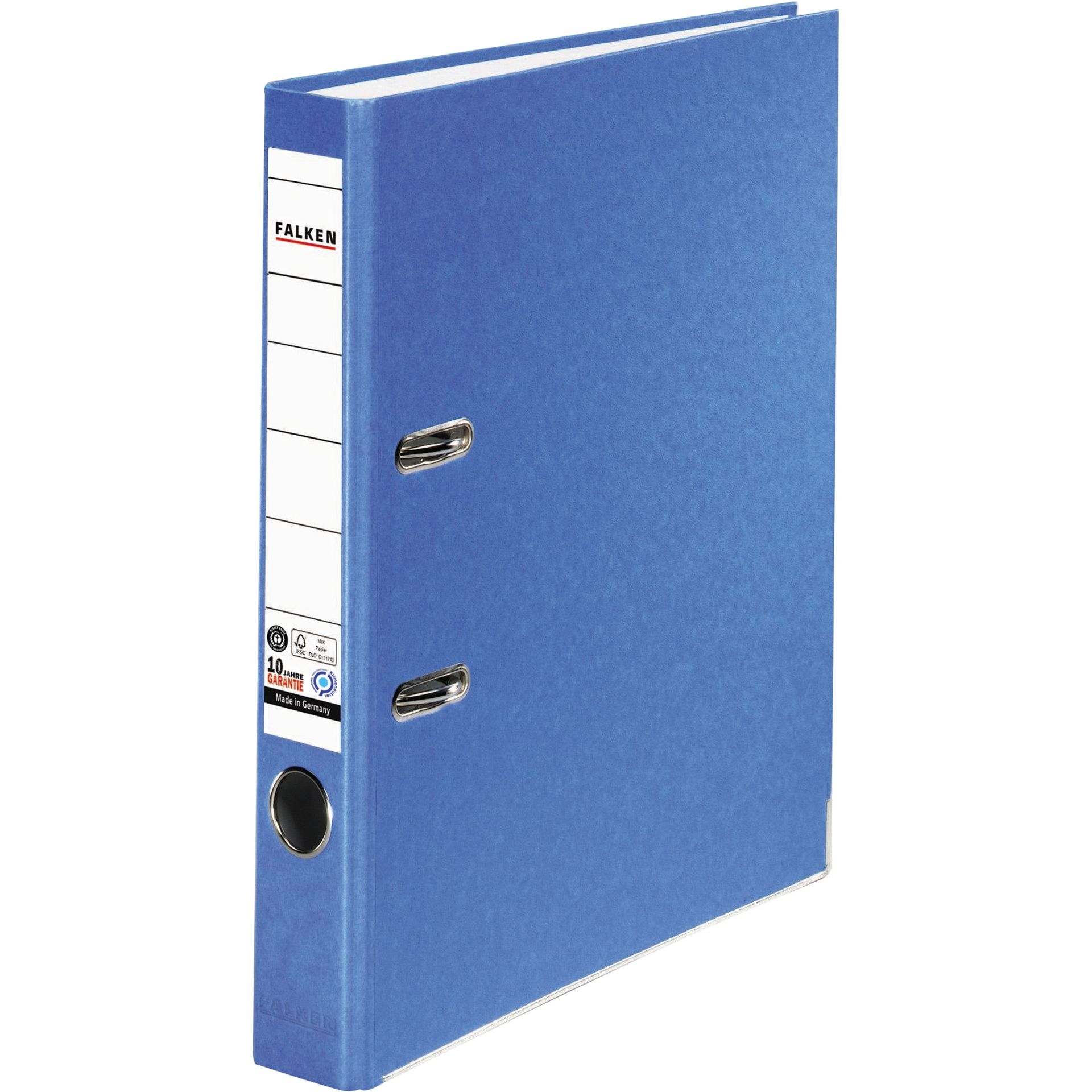 Ordner Recycolor DIN A4 50mm Papier blau
