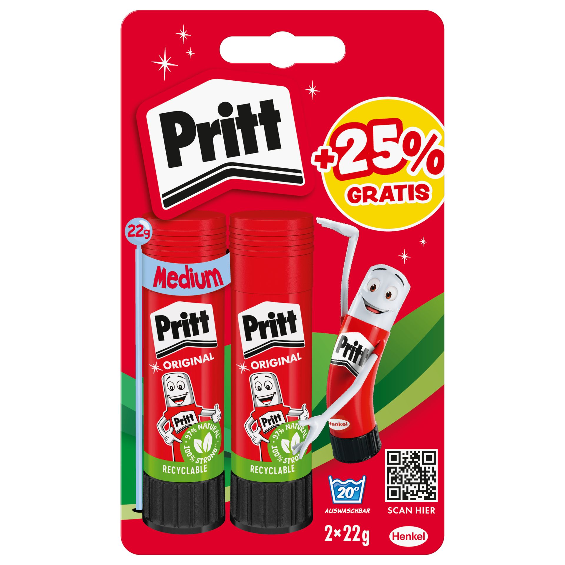 Klebestift 2x22g