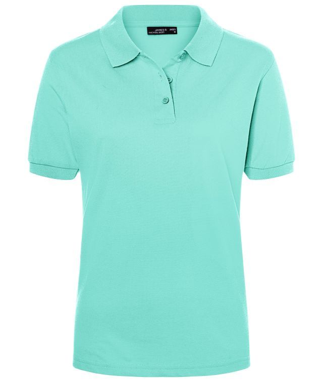 Classic Polo Ladies Hochwertiges Polohemd mit Armbündchen grün, Gr. L