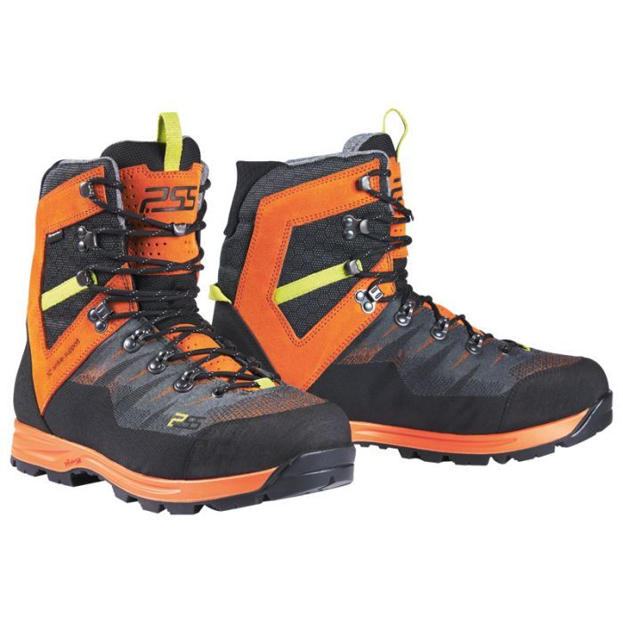 PSS Forstep® Tec STX Trekkingschuhstiefel orange/schwarz - Gr. 47