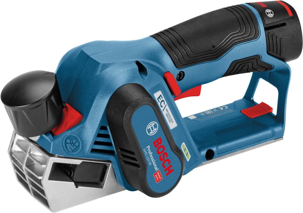 Akku-Hobel GHO 12V-20 Bosch 2x12,0 V 3,0Ah Ladegerät GAL1230 L-Boxx