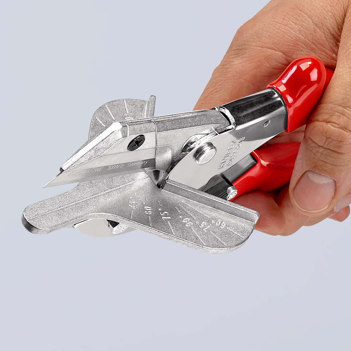 KNIPEX Gehrungsschere für Kunststoff- und Gummiprofile