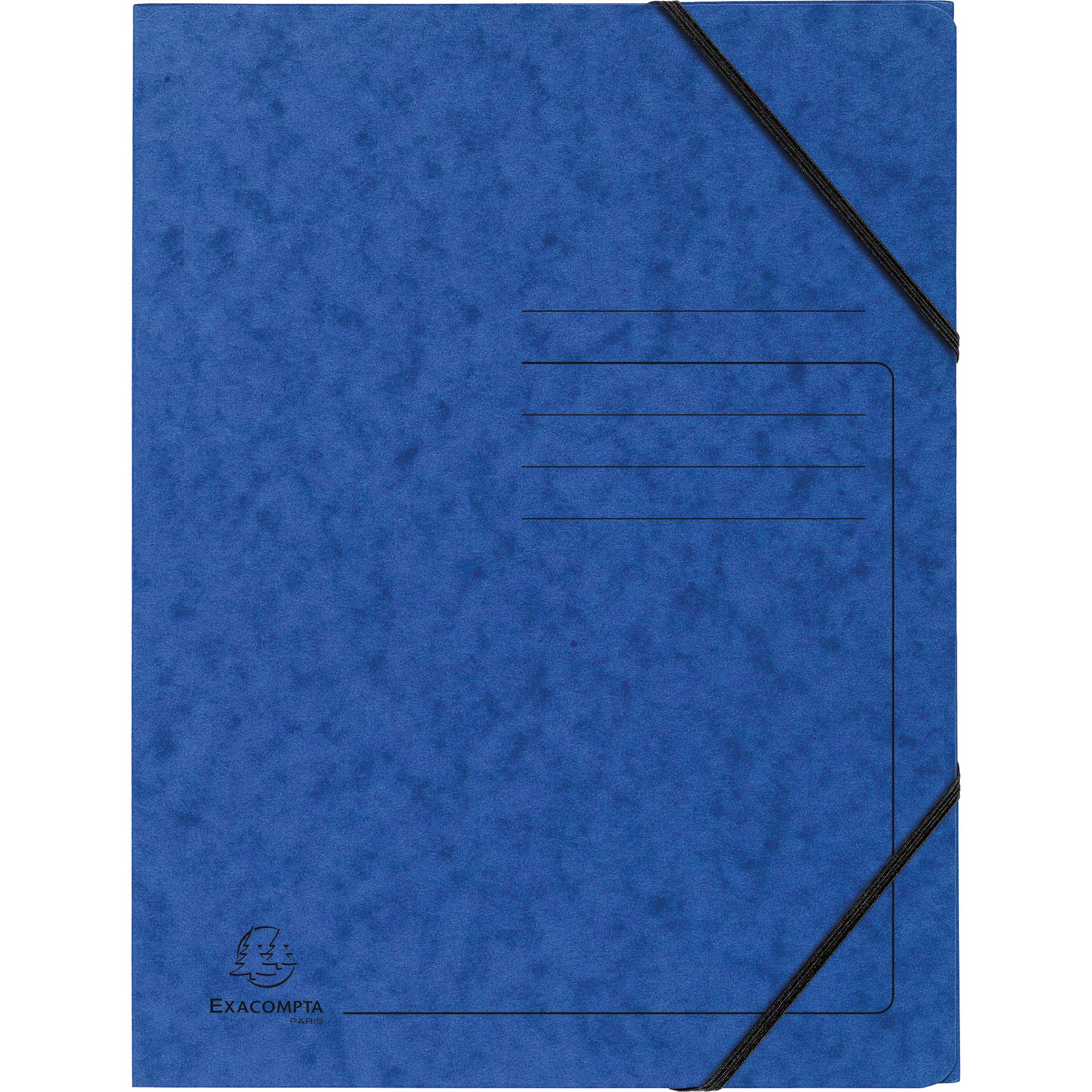 Eckspanner DIN A4 Karton blau