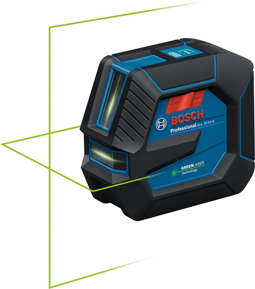 BOSCH Kreuzlinienlaserset, IP65