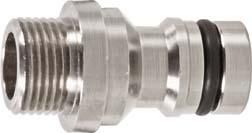 Gerätestecker AG G 1/2" MS Ni GEKA plus Stecksystem