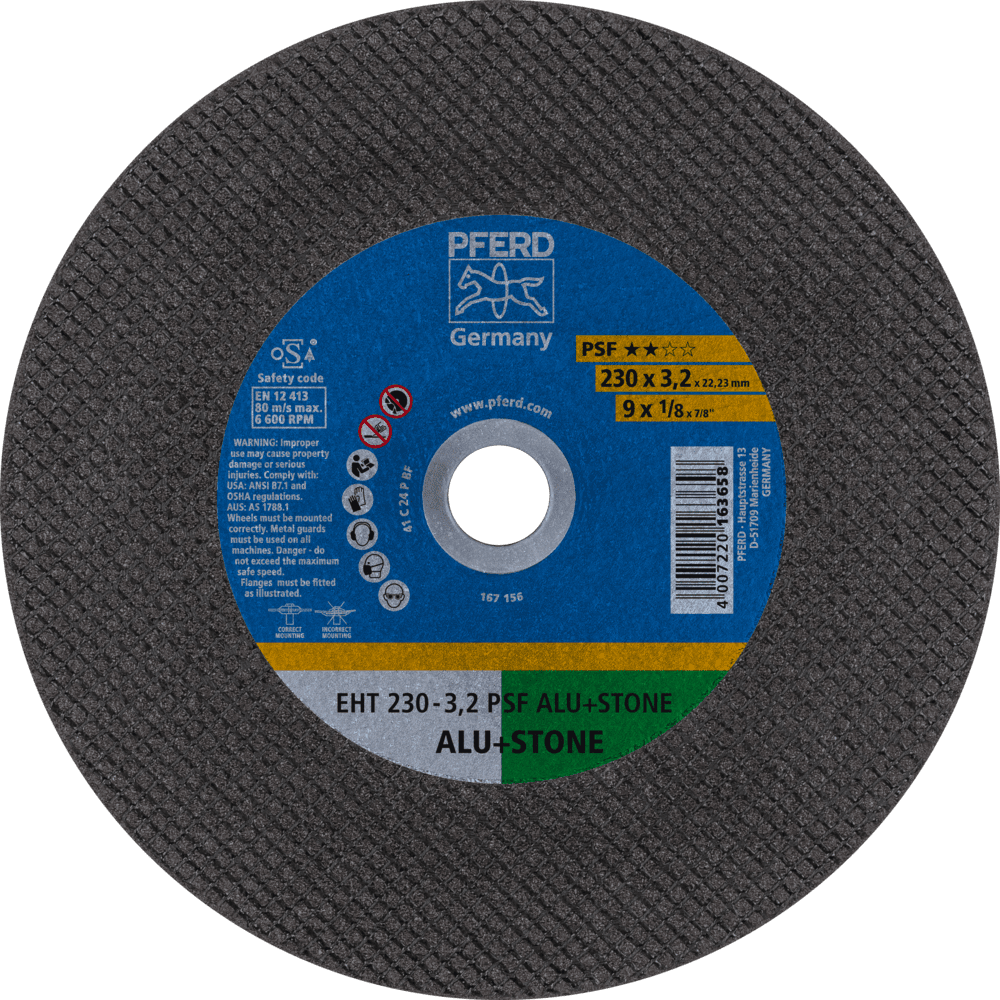 PFERD Trennscheiben EHT 230-3,2 PSF ALU+STONE (5)