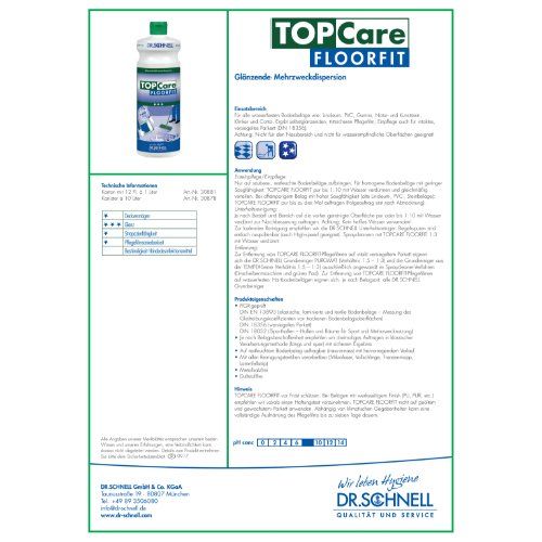 TOPCARE FLOORFIT Kanister 10 Liter