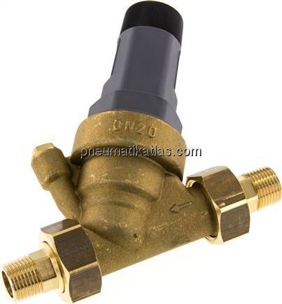 Druckminderer für Trinkwasser R 1/2", 1,5 - 6 bar, DVGW