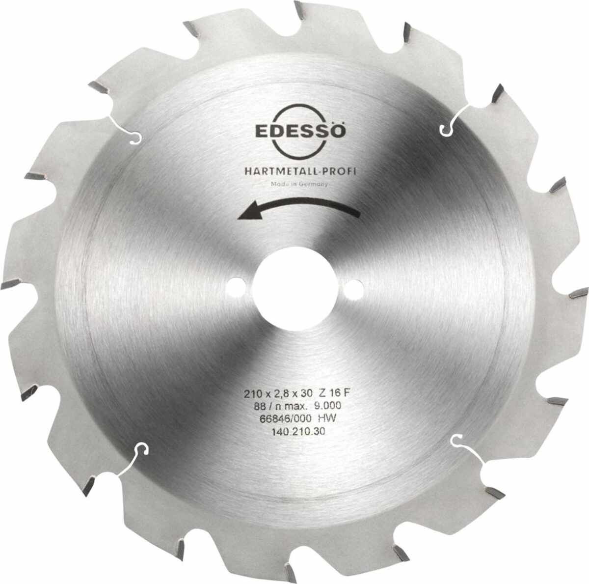 HW Kreissägebl. Profi 210x2,8x30 mm Z16 F
