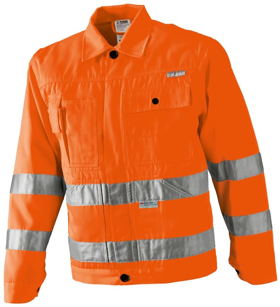Warnbundjacke Gr.42,orange